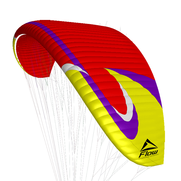 Fly Flow Flat. Как складывать крыло в концертину Apollo Sky paragliders. Colored-paraglider-with-person isolated. Paraglider landing accuracy.